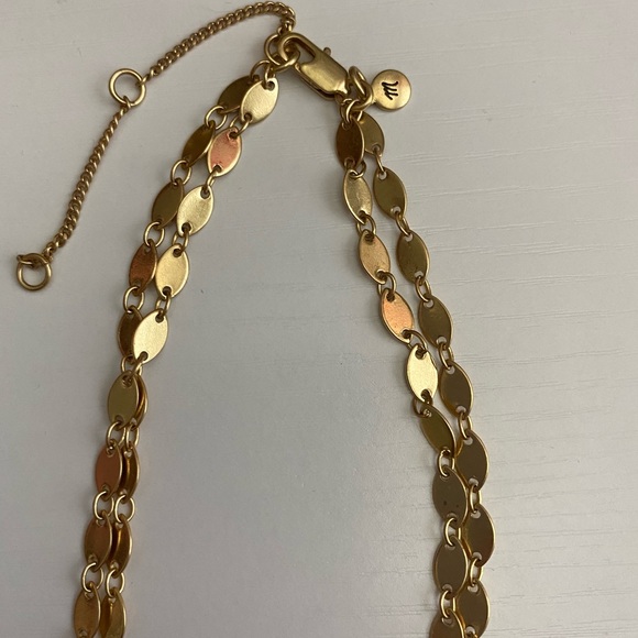 MW Double chain necklace - Picture 3 of 4